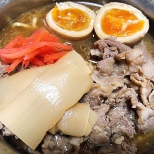 簡単　徳島ラーメンの豚肉